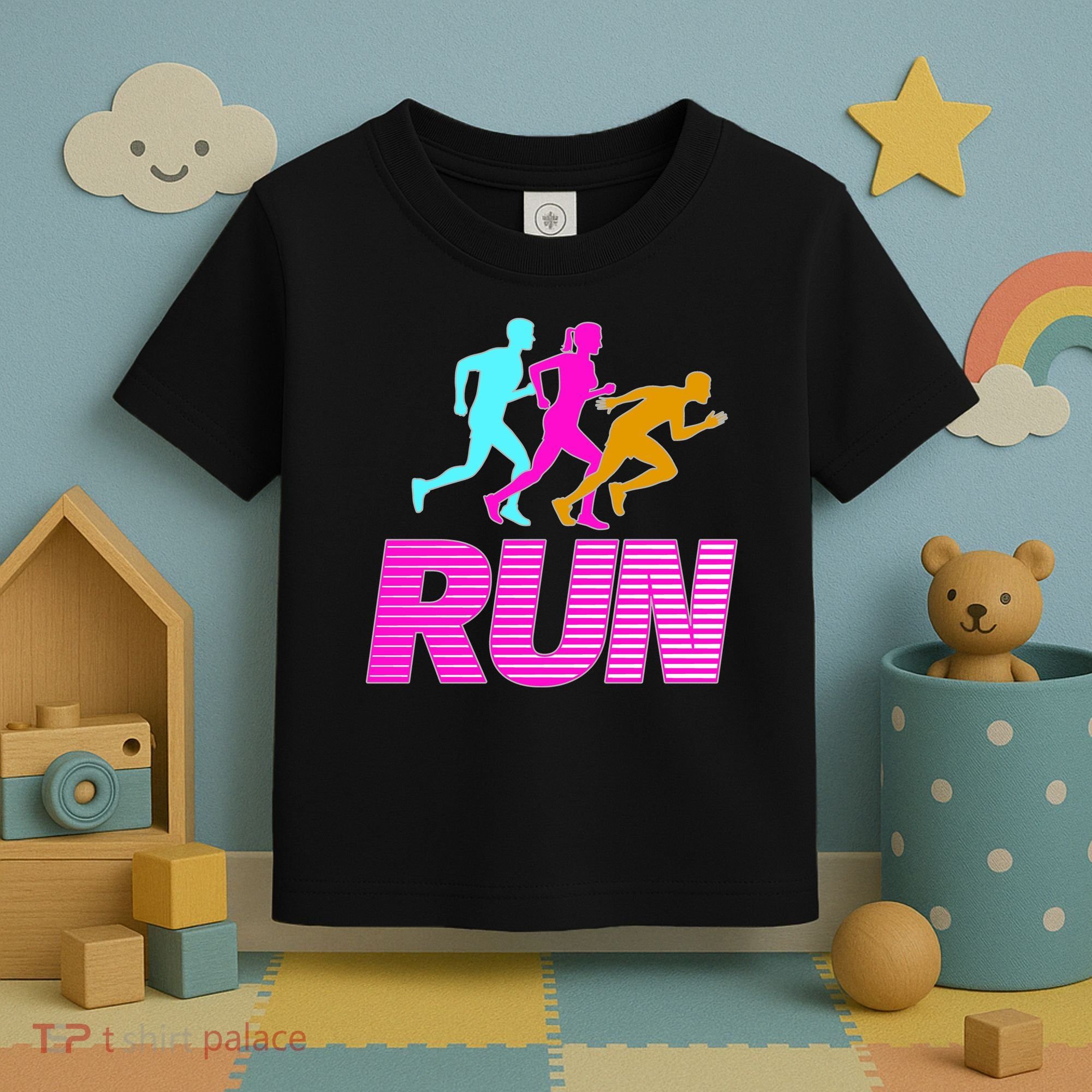 Runners Silhouette Toddler T-Shirt