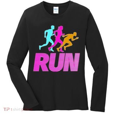 Runners Silhouette Women's Long Sleeve Shirt