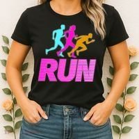 Runners Silhouette Women's T-Shirt thumb 2