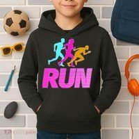 Runners Silhouette Kids Hoodie thumb 2