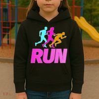 Runners Silhouette Kids Hoodie thumb 3