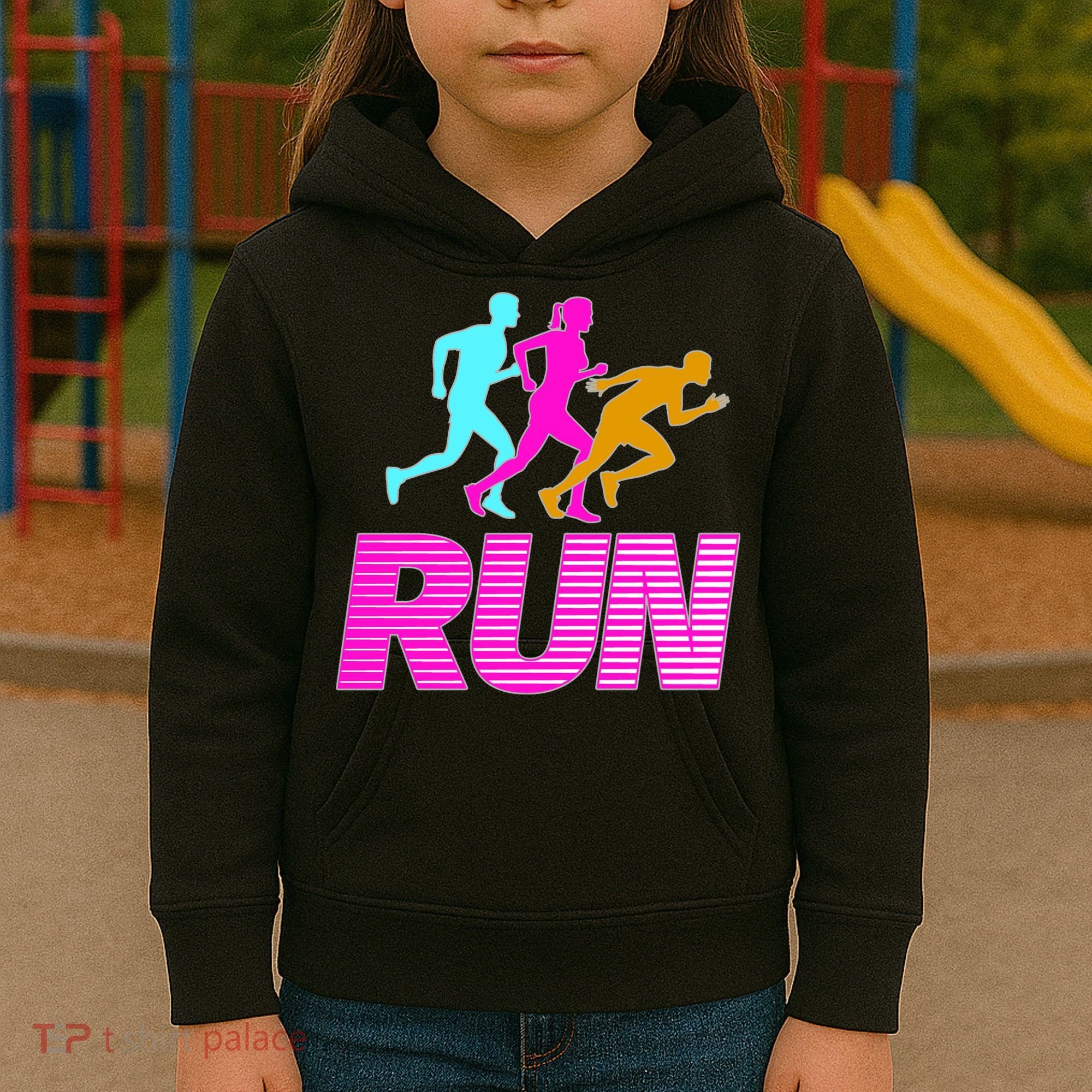 Runners Silhouette Kids Hoodie