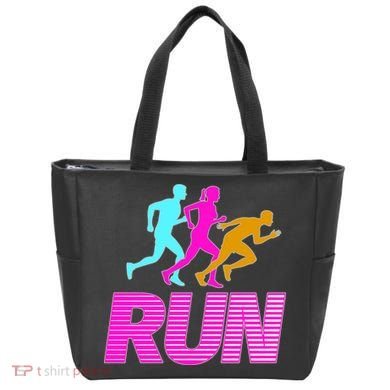 Runners Silhouette Tote Bag