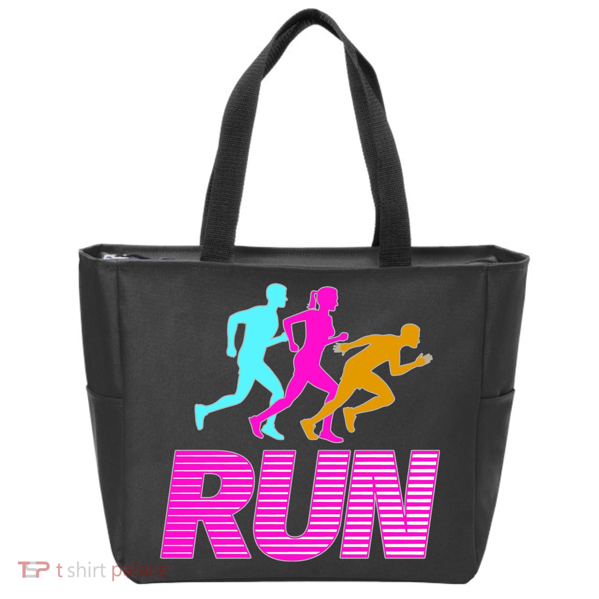Runners Silhouette Tote Bag