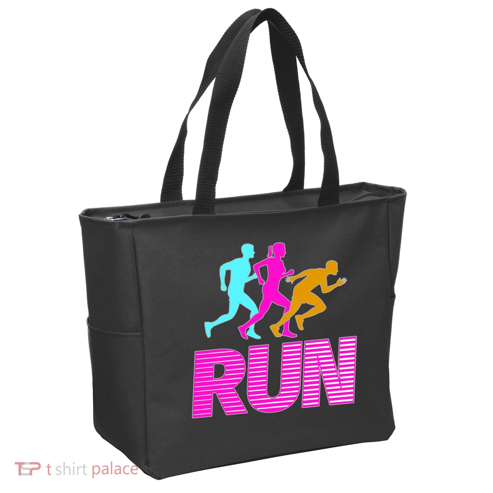 Runners Silhouette Tote Bag