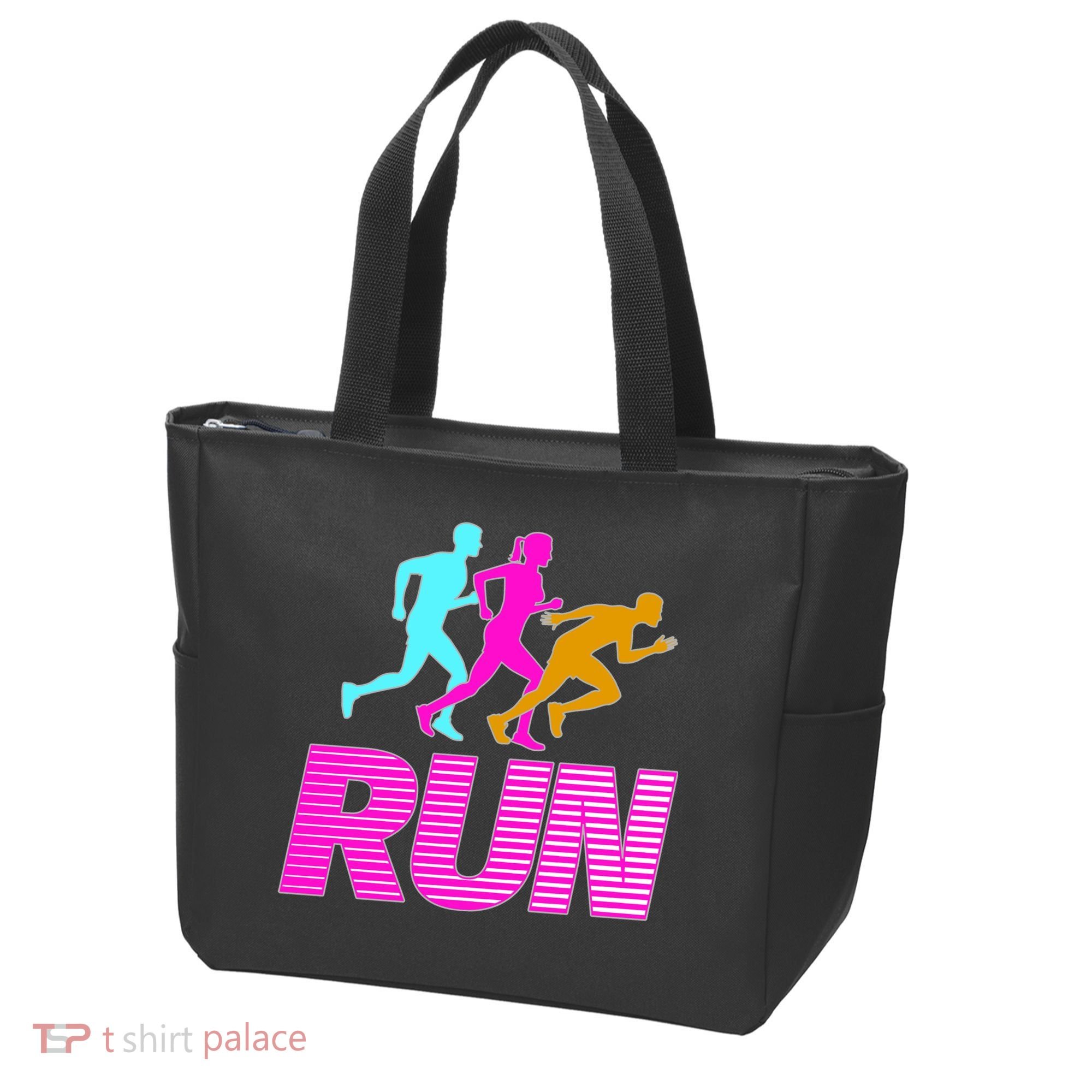 Runners Silhouette Tote Bag