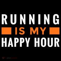 Running Is My Happy Hour Apron thumb 3