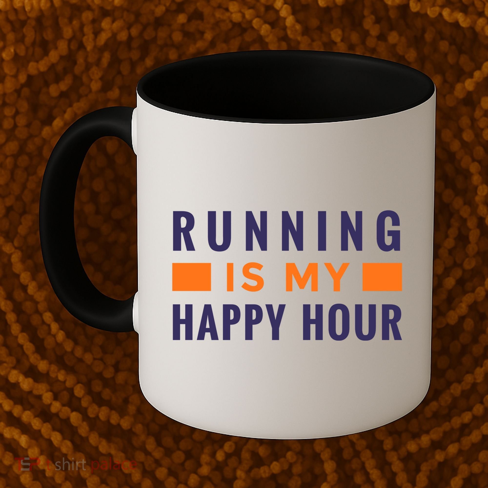 Running Is My Happy Hour Coffee Mug