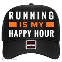 Running Is My Happy Hour Hat thumb 0