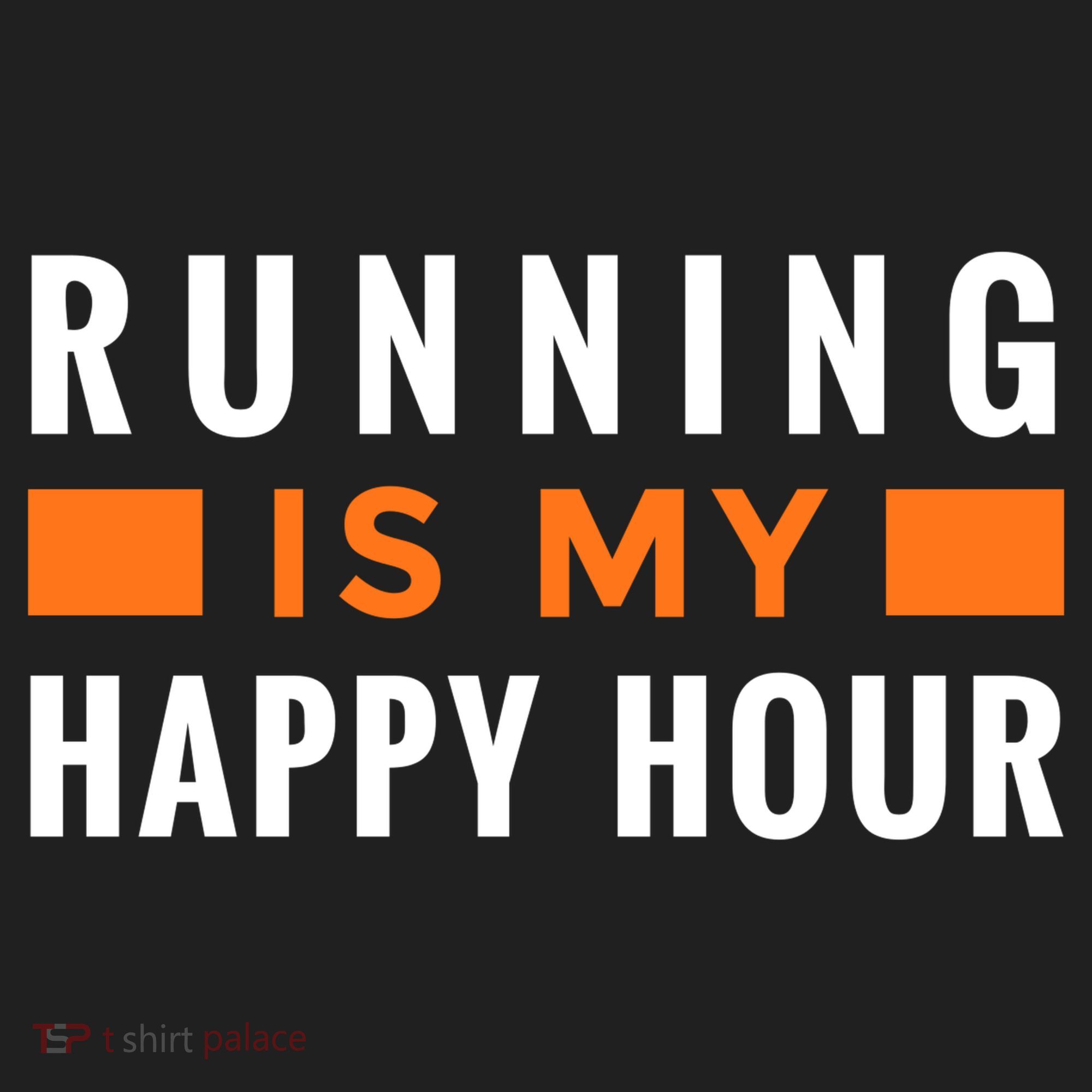 Running Is My Happy Hour Hat
