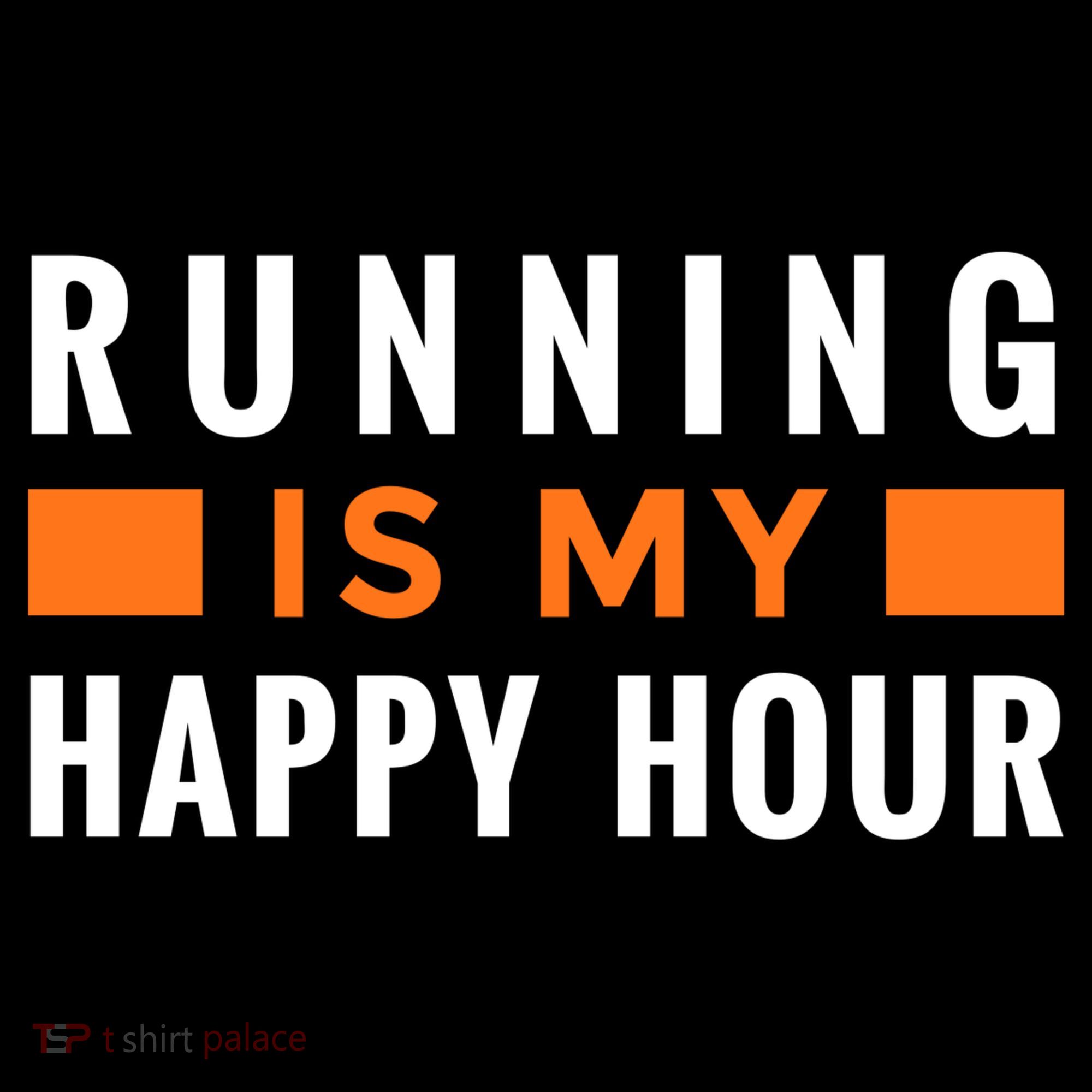 Running Is My Happy Hour Visor