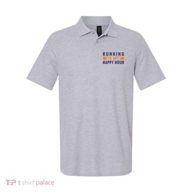 Running Is My Happy Hour Polo
