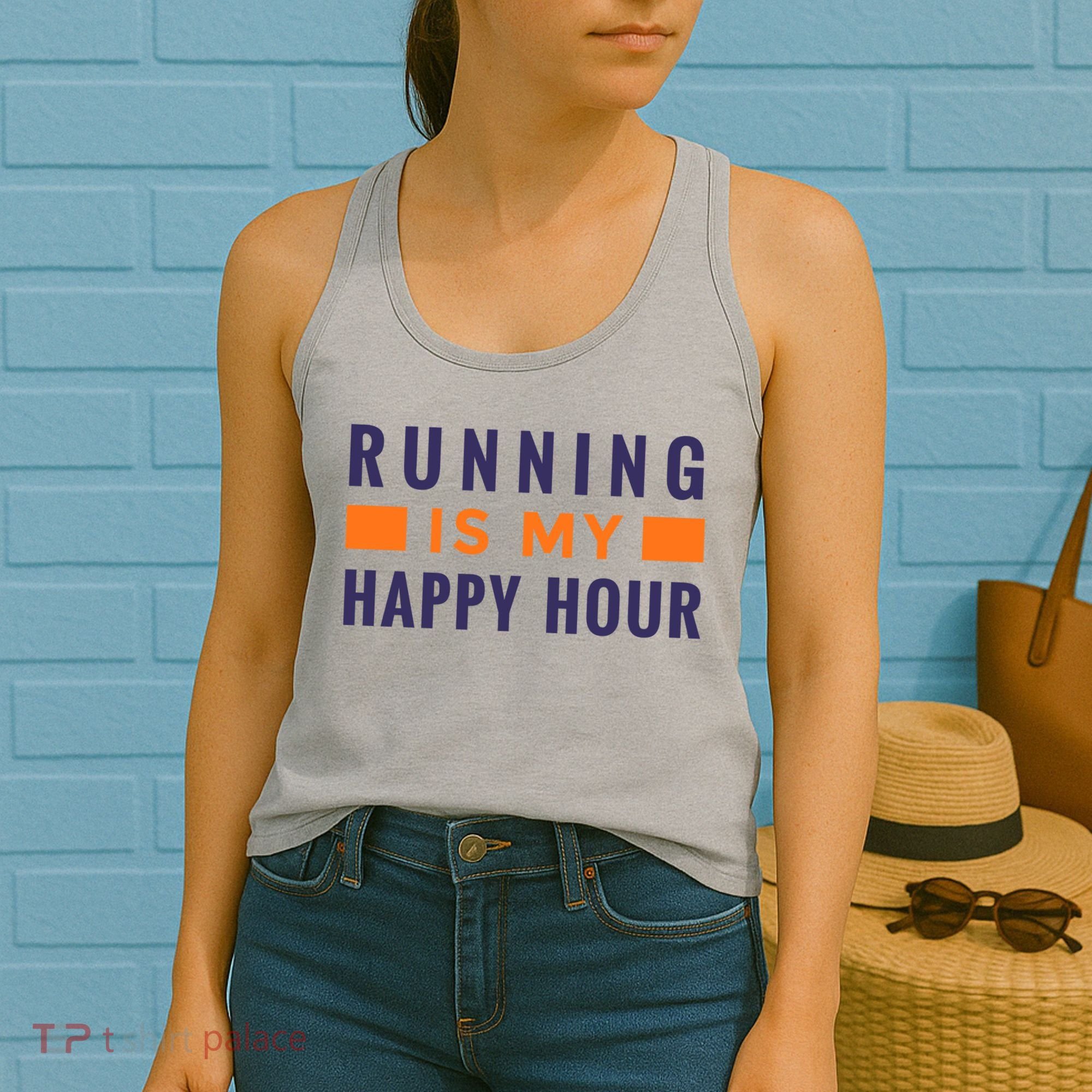 Running Is My Happy Hour Women's Tank Top