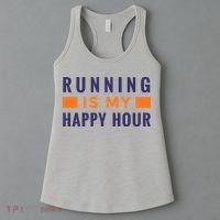 Running Is My Happy Hour Women's Tank Top thumb 3