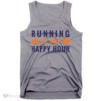 Running Is My Happy Hour Tank Top thumb 0