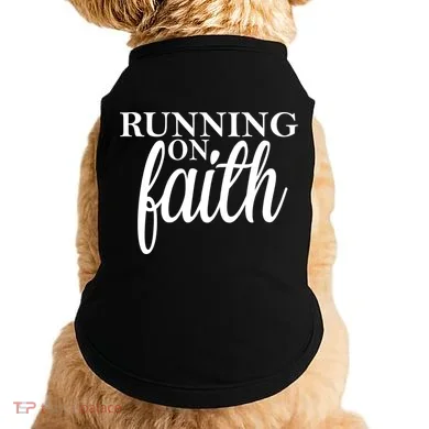 Running On Faith Doggie Tank