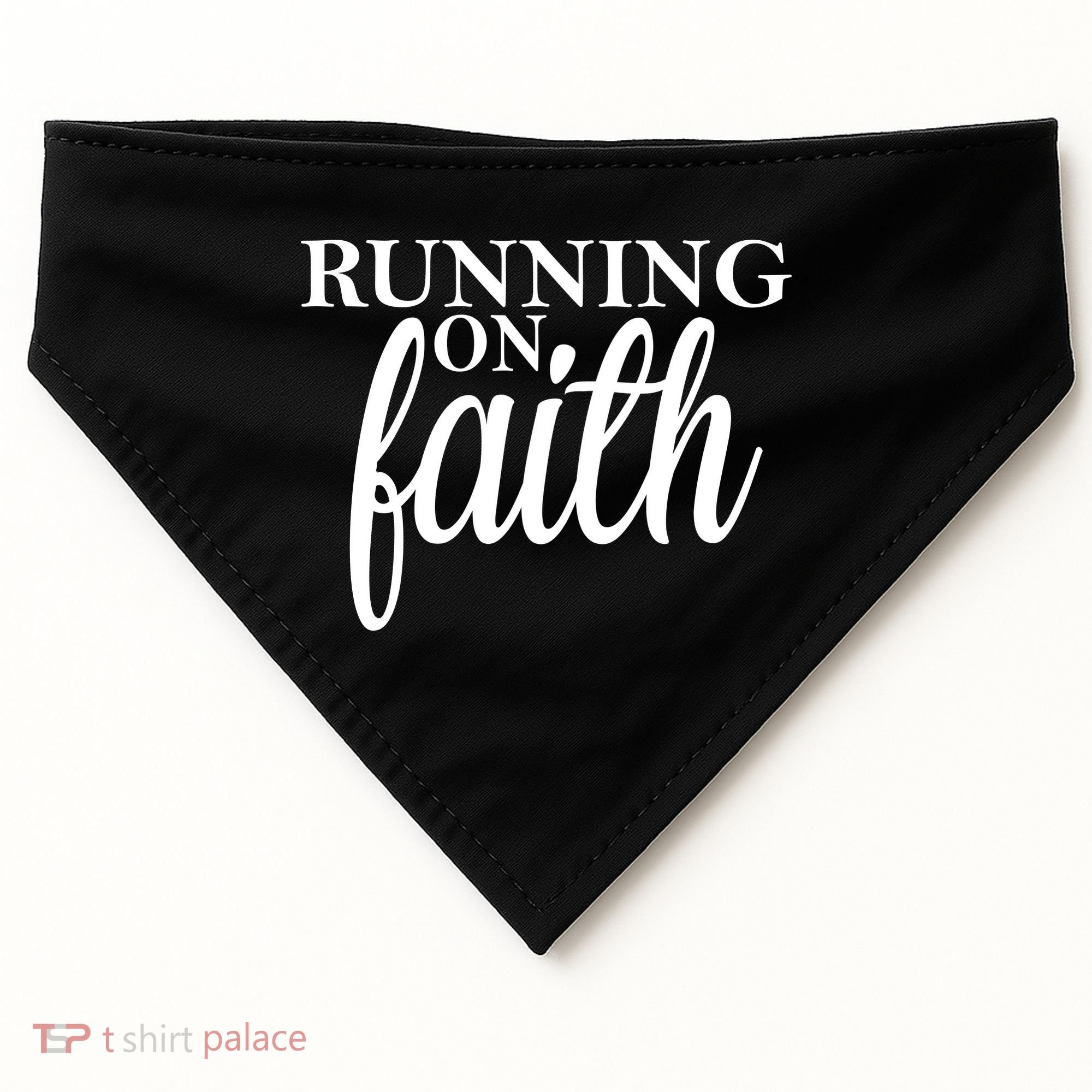 Running On Faith USA-Made Doggie Bandana