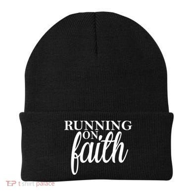 Running On Faith Beanie