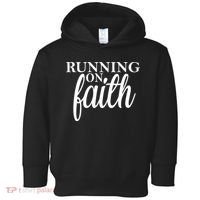 Running On Faith Toddler Hoodie thumb 0