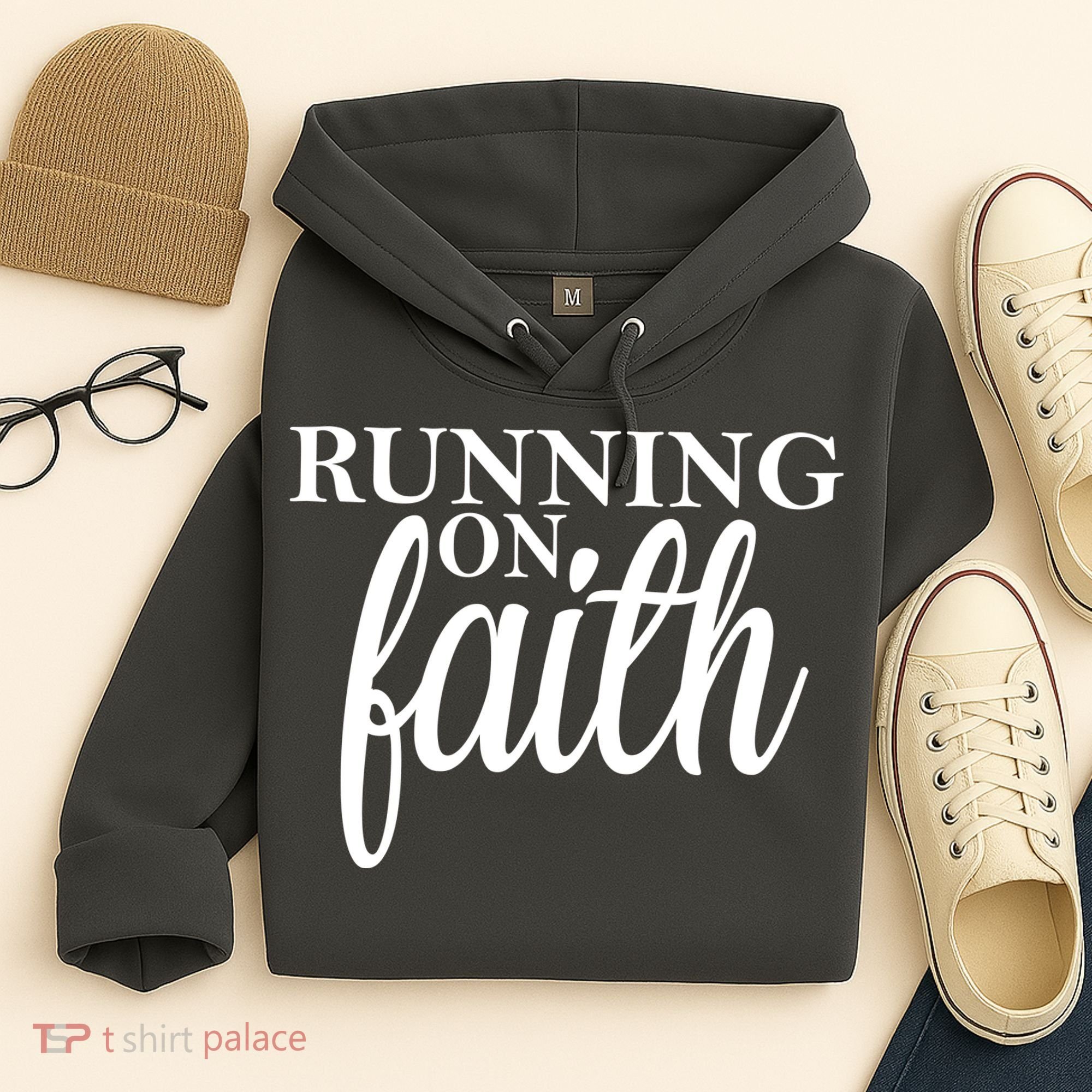 Running On Faith Hoodie