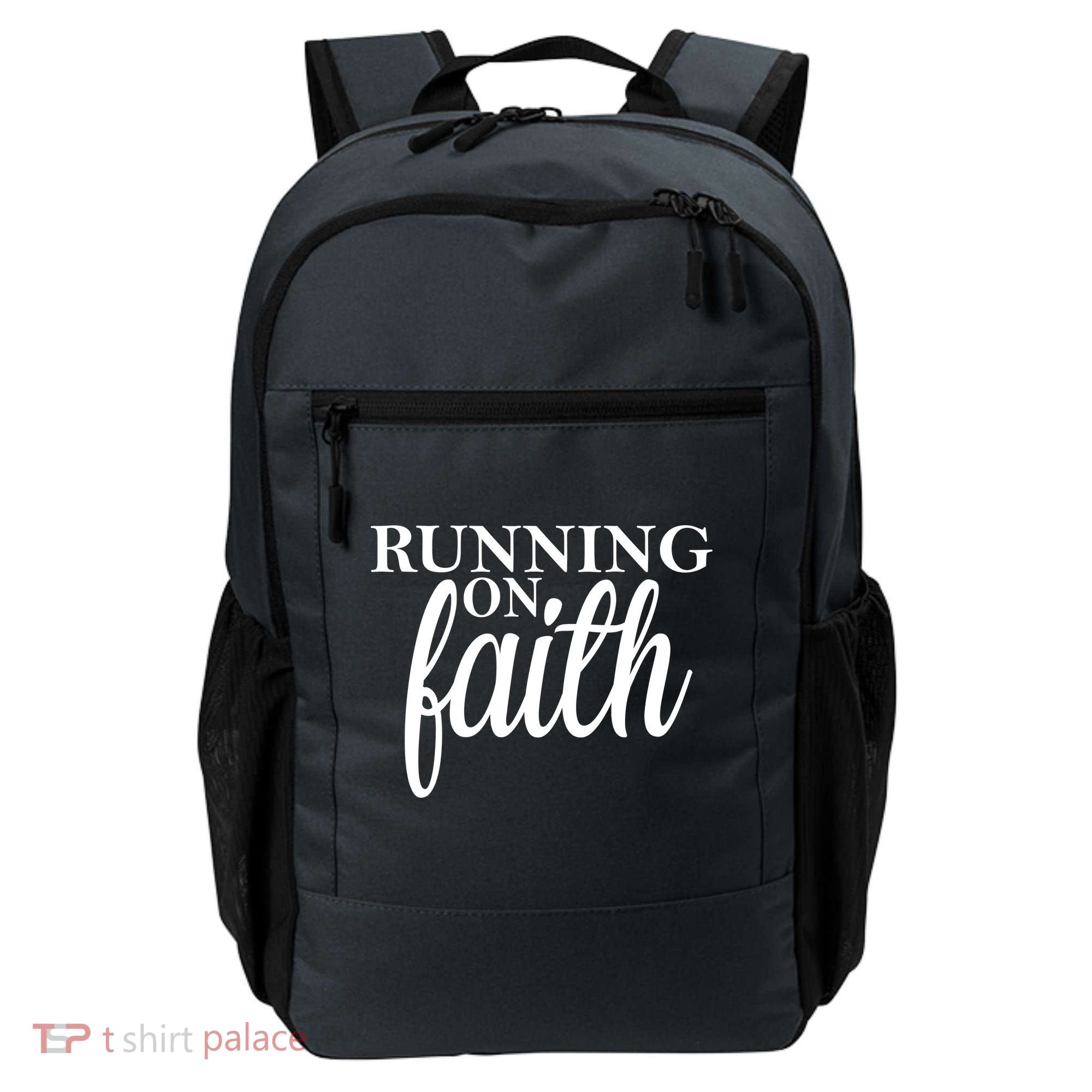 Running On Faith Backpack
