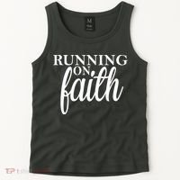 Running On Faith Tank Top thumb 2