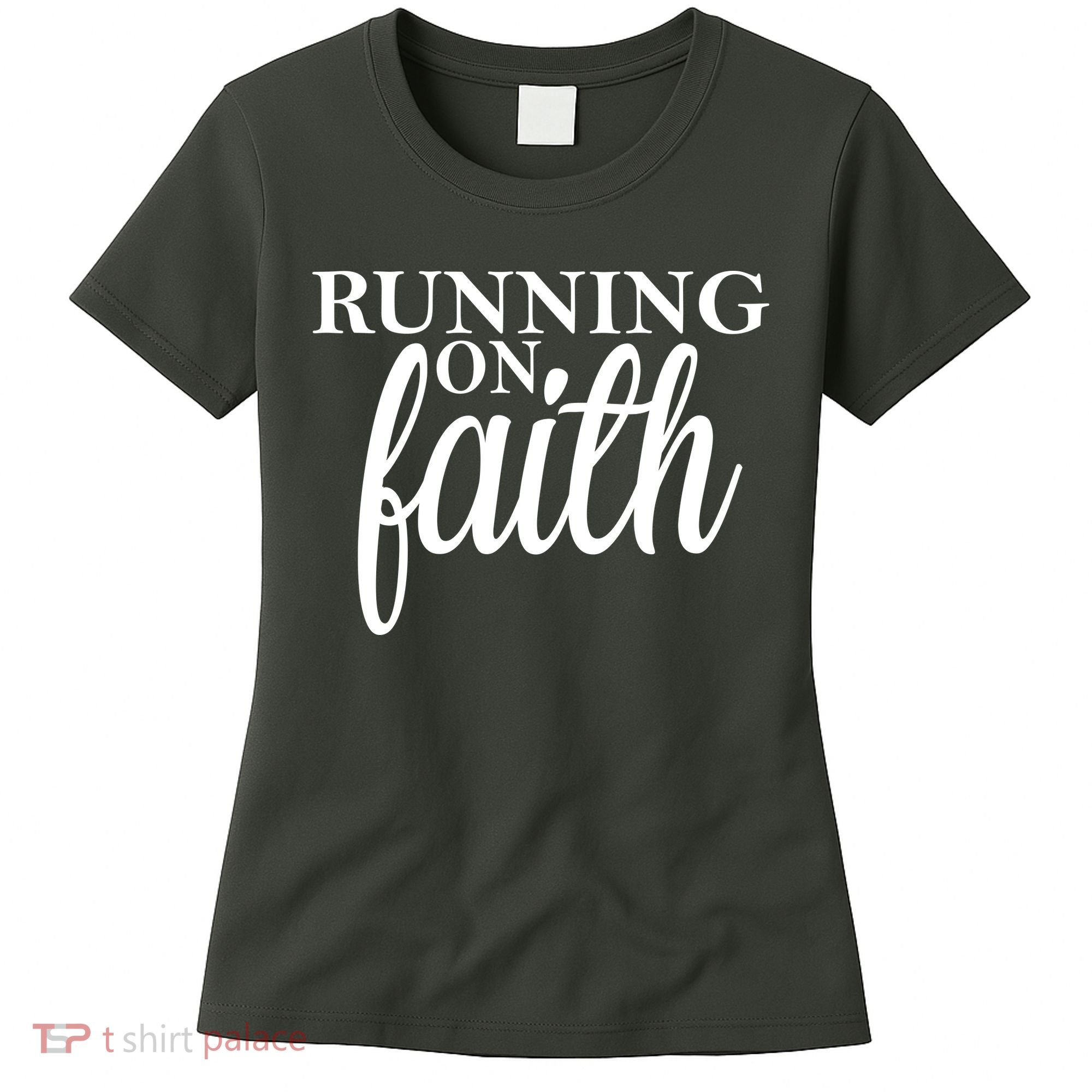 Running On Faith Women's T-Shirt