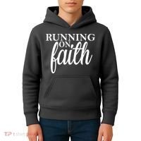 Running On Faith Kids Hoodie thumb 4
