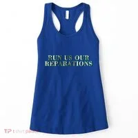 Run Us Our Reparations Women's Tank Top thumb 0