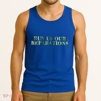 Run Us Our Reparations Tank Top thumb 3