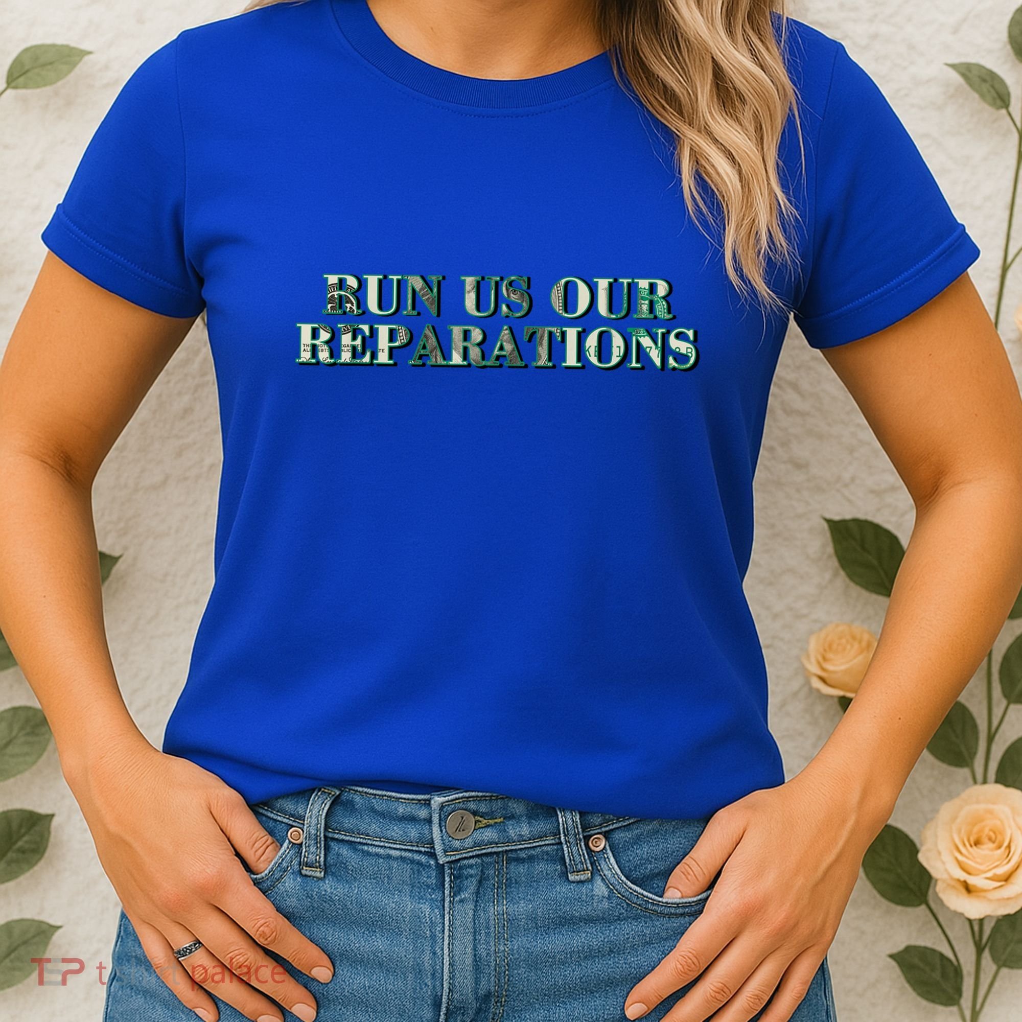 Run Us Our Reparations Women's T-Shirt