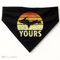 Retro Upper Peninsula UP Yours Yooper Pride Michigan Roots USA-Made Doggie Bandana thumb 0