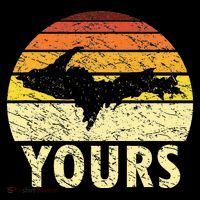 Retro Upper Peninsula UP Yours Yooper Pride Michigan Roots Women's Hoodie thumb 2