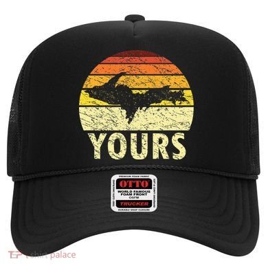 Retro Upper Peninsula UP Yours Yooper Pride Michigan Roots Hat