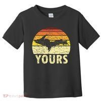 Retro Upper Peninsula UP Yours Yooper Pride Michigan Roots Toddler T-Shirt thumb 0