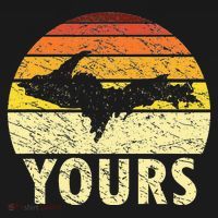 Retro Upper Peninsula UP Yours Yooper Pride Michigan Roots Toddler T-Shirt thumb 4