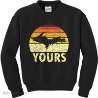 Retro Upper Peninsula UP Yours Yooper Pride Michigan Roots Kids Sweatshirt thumb 0