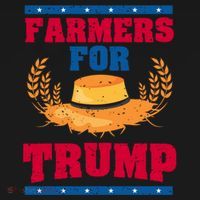 Republican Usa Pride Patriot Farmers For Trump Gift Women's Hoodie thumb 2