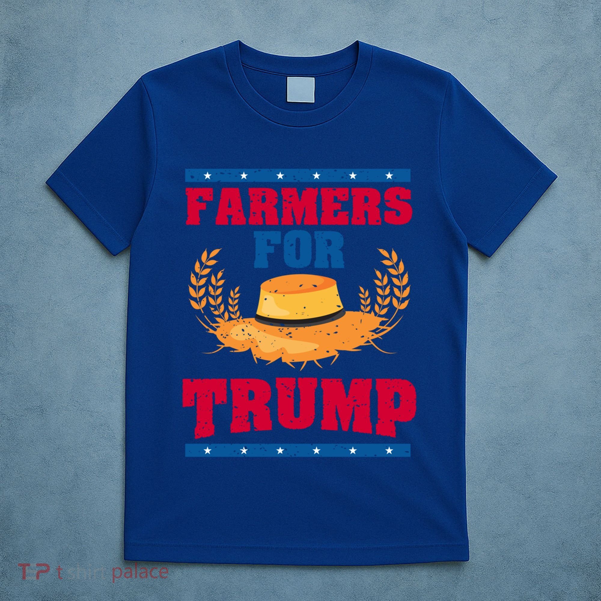 Republican Usa Pride Patriot Farmers For Trump Gift T-Shirt
