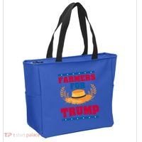 Republican Usa Pride Patriot Farmers For Trump Gift Tote Bag thumb 2