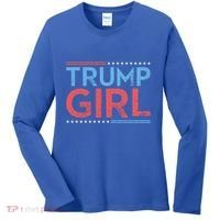 Republican Usa Pride Patriot Election Trump Cool Gift Women's Long Sleeve Shirt thumb 0