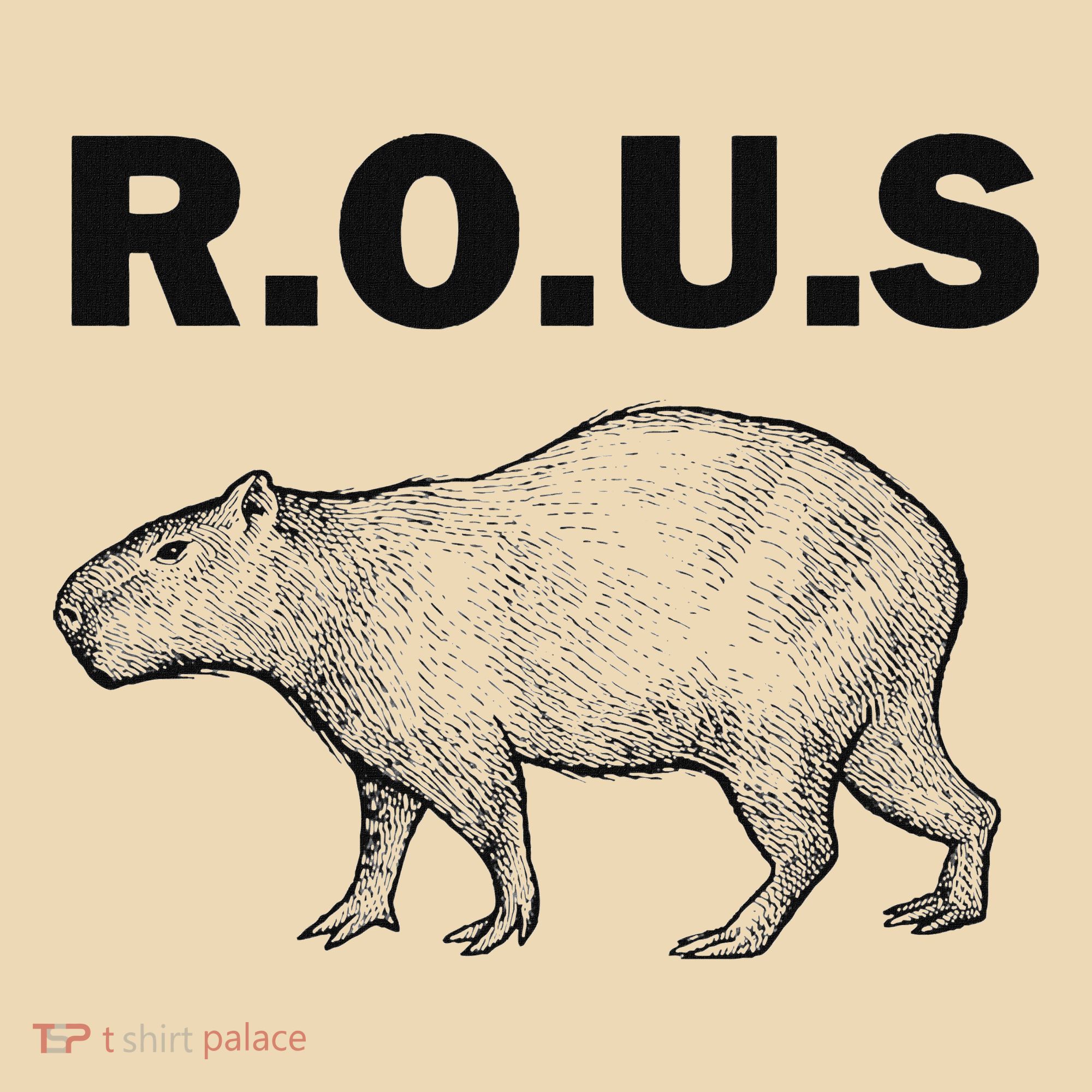 Rous Unusual Rodent Capybara Tote Bag