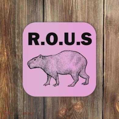 Rous Unusual Rodent Capybara Coaster