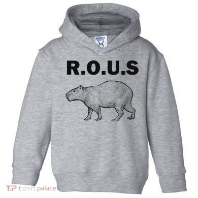 Rous Unusual Rodent Capybara Toddler Hoodie