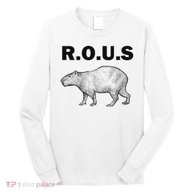 Rous Unusual Rodent Capybara Long Sleeve Shirt