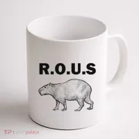 Rous Unusual Rodent Capybara Coffee Mug thumb 1