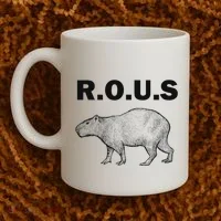 Rous Unusual Rodent Capybara Coffee Mug thumb 2
