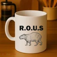 Rous Unusual Rodent Capybara Coffee Mug thumb 4