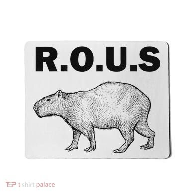 Rous Unusual Rodent Capybara Mousepad