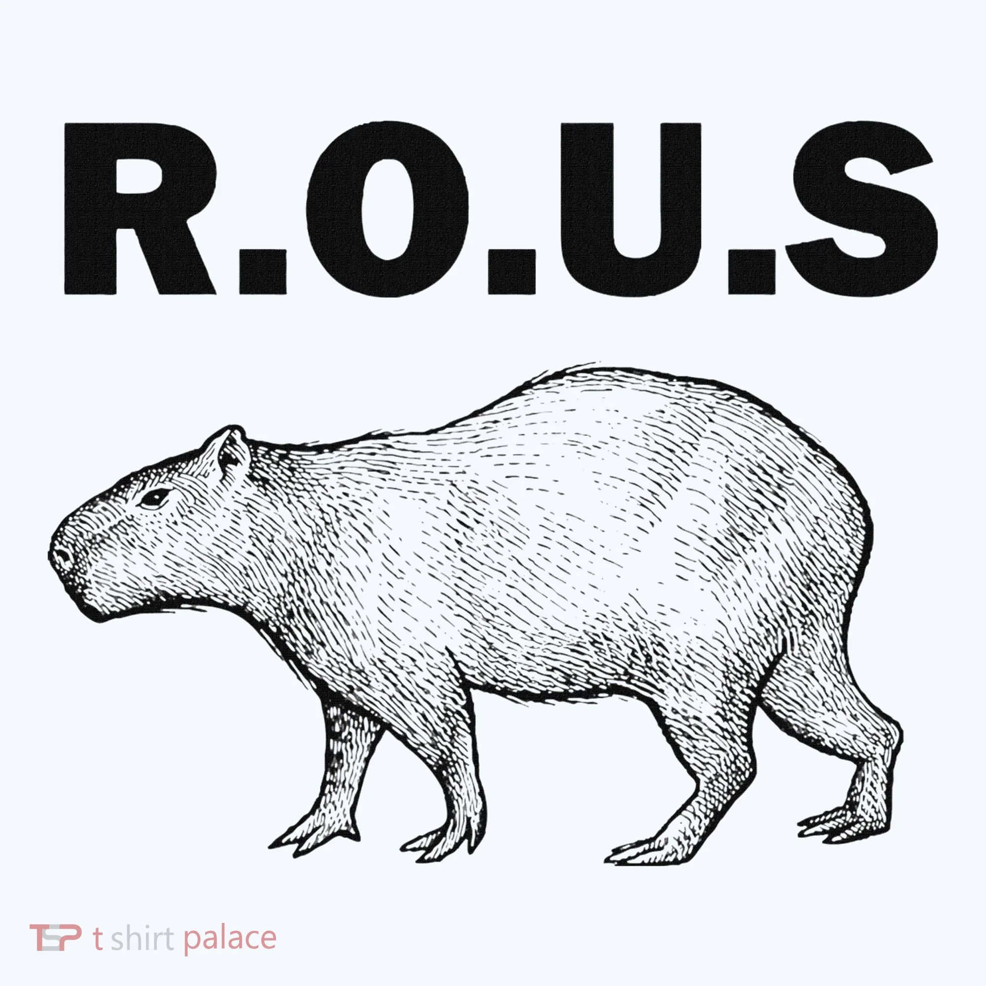 Rous Unusual Rodent Capybara Mousepad